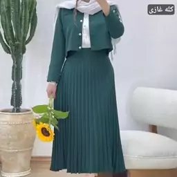 لباس زنانه مجلسی کت دامن وندا