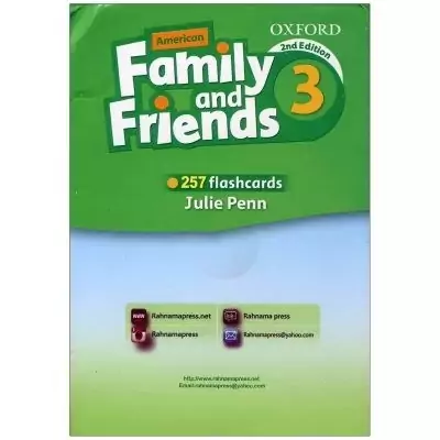 فلش کارت فمیلی اند فرندز 3    Family and Friends 3