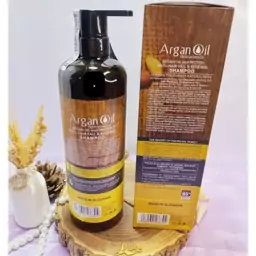 شامپو روغن آرگان کراتینه اصلی مراکشی هک شده ساخت اسلواکی جعبه دار لایتنس 900 میل 95درصد ARGAN OIL