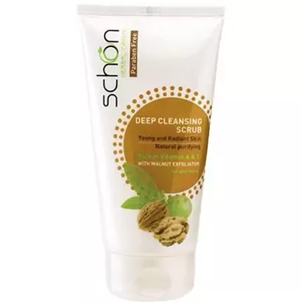 کرم اسکراب (لایه بردار) گردو شونSchon Deep Cleansing Scrub With Walnut Exfoliator