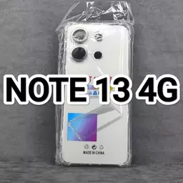 بک کاور ژله ای کامل شفاف (SH)مناسب برای گوشی موبایل note 13 4g NOTE 13 4G Note 13 4g نوت 13 4جی