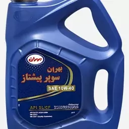 روغن موتور بهران سوپر پیشتاز چهارلیتری SAE 10W40 SL