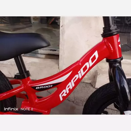 دوچرخه بالانس بایک راپیدو سایز 12 ، balance bike rapido