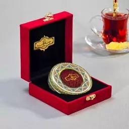 پک هدیه زعفران مخمل با 5گرم زعفران سوپرنگین خاتم