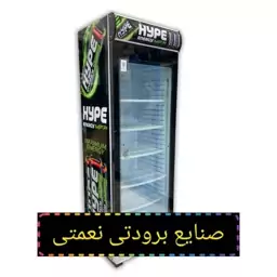 یخچال ایستاده تک درب فروشگاهی موتور امبراکو دهنه 60 و 70 ویترینی 