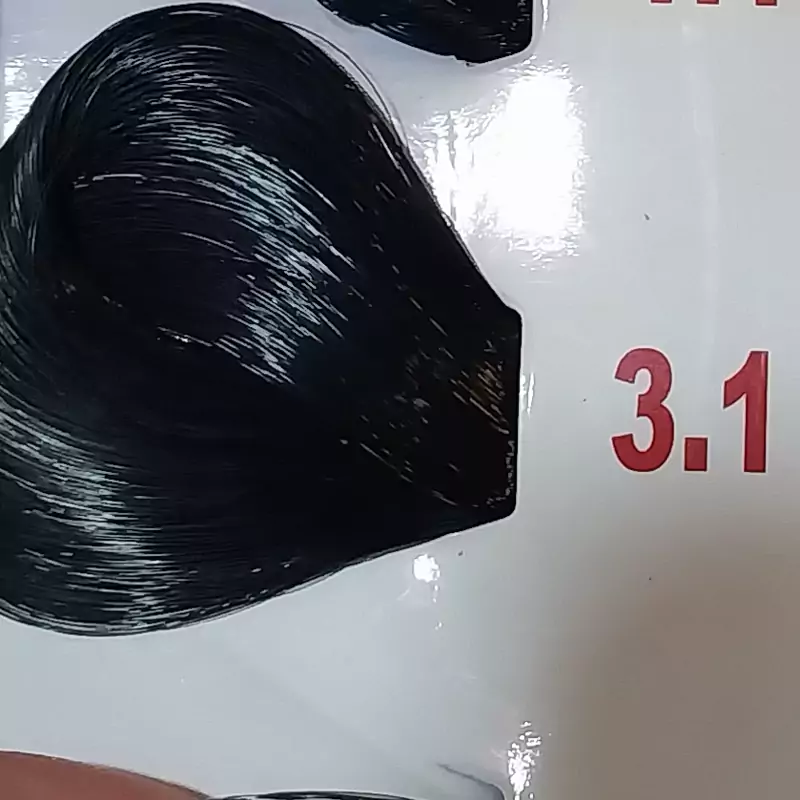رنگ مو مدیا رنگ قهوه ای خاکستری تیره رنگ شماره 3.1
