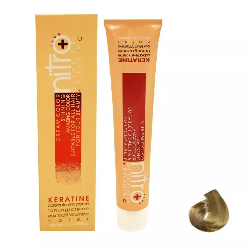 رنگ مو نیترو سری Keratine شماره 604.11 رنگ کرم