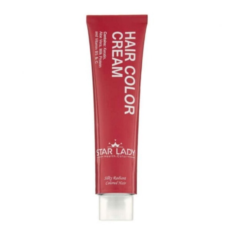 رنگ مو استارلیدی شماره 8.32 حجم 120 میلی لیتر رنگ بلوند بژ نسکافه ای روشن