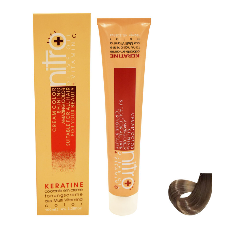 رنگ مو نیترو سری Keratine مدل بلوند خاکستری خیلی روشن شماره 9.1