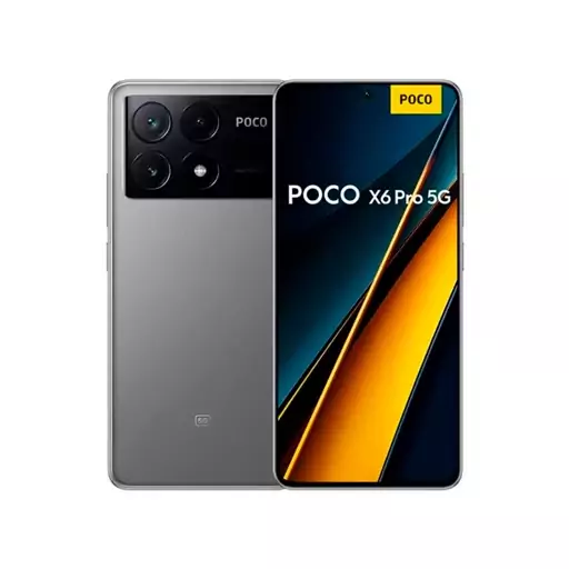 گوشی موبایل شیائومی مدل Poco X6 Pro 5G دو سیم کارت ظرفیت 512 گیگابایت و رم 12 گیگابایت