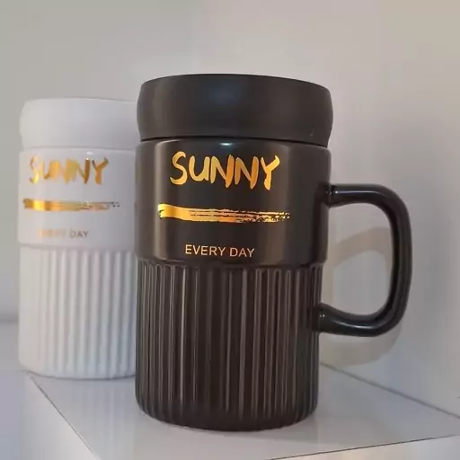 ماگ سرامیکی درب آیینه SUNNY