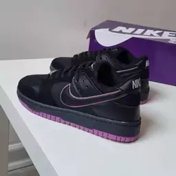 کفش کتانی مردانه نایک اس بی دانک ( Nike SB Dunk ) مشکی بنفش