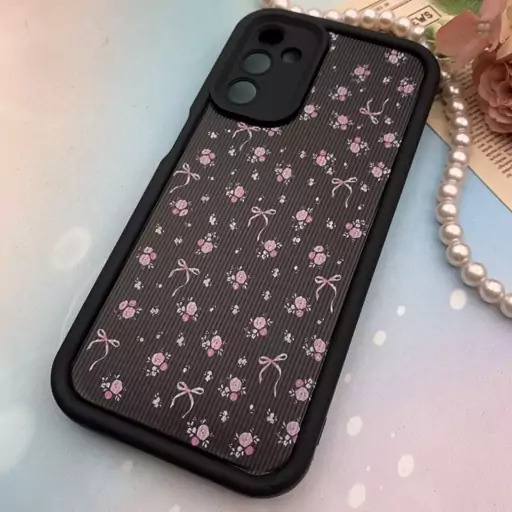 قاب گوشی Galaxy A14 4G / Galaxy A14 5G سامسونگ Solid Case سیلیکونی کبریتی ضدضربه محافظ لنزدار طرح گل رز کد 92968