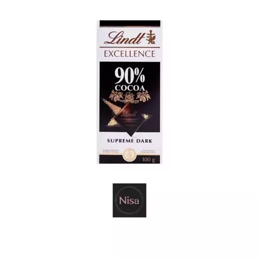 شکلات تلخ لینت 90 درصد 100 گرم Lindt Excellence