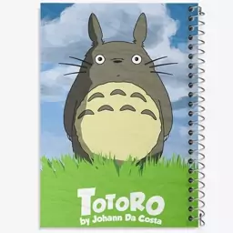 دفتر نقاشی 50 برگ خندالو طرح انیمه توتورو Totoro  کد 4541