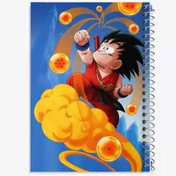 دفتر نقاشی 50 برگ خندالو طرح گوهان انیمه دراگون بال Dragon Ball  کد 4945