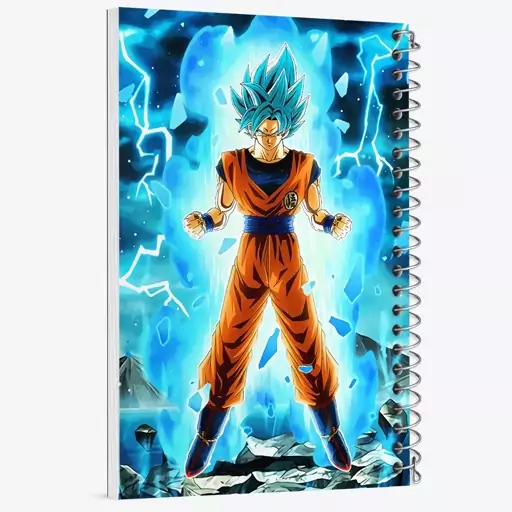 دفتر نقاشی 50 برگ خندالو طرح انیمه دراگون بال Dragon Ball  کد 4936