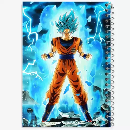 دفتر نقاشی 50 برگ خندالو طرح انیمه دراگون بال Dragon Ball  کد 4936