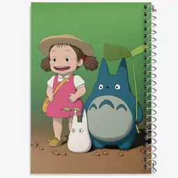 دفتر نقاشی 50 برگ خندالو طرح انیمه توتورو Totoro  کد 4540