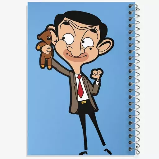 دفتر نقاشی 50 برگ خندالو طرح مستر بین Mr Bean  کد 10649