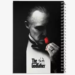 دفتر نقاشی 50 برگ خندالو طرح پدرخوانده The Godfather  کد 10146