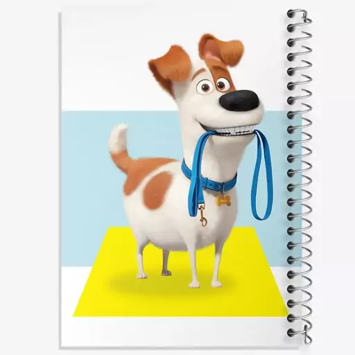 دفتر نقاشی 50 برگ خندالو طرح زندگی پنهان حیوانات خانگی The Secret Life of Pets  کد 10679