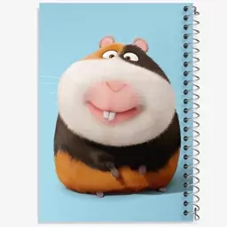 دفتر نقاشی 50 برگ خندالو طرح زندگی پنهان حیوانات خانگی The Secret Life of Pets  کد 10665