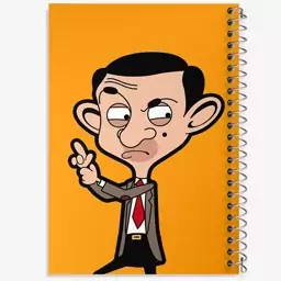 دفتر نقاشی 50 برگ خندالو طرح مستر بین Mr Bean  کد 10658