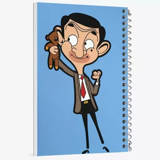 دفتر نقاشی 50 برگ خندالو طرح مستر بین Mr Bean  کد 10649