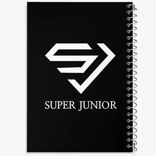 دفتر نقاشی 50 برگ خندالو طرح گروه سوپر جونیور Super Junior  کد 12196