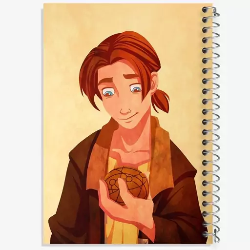 دفتر نقاشی 50 برگ خندالو طرح انیمیشن سیاره گنج Treasure Planet  کد 13763