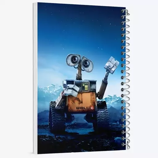 دفتر نقاشی 50 برگ خندالو طرح وال ای (WALL-E) کد F1377