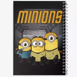 دفتر نقاشی 50 برگ خندالو طرح مینیون ها (Minions) کد F2192