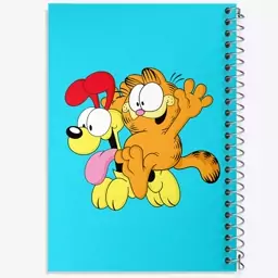 دفتر نقاشی 50 برگ خندالو طرح گارفیلد Garfield  کد 13840