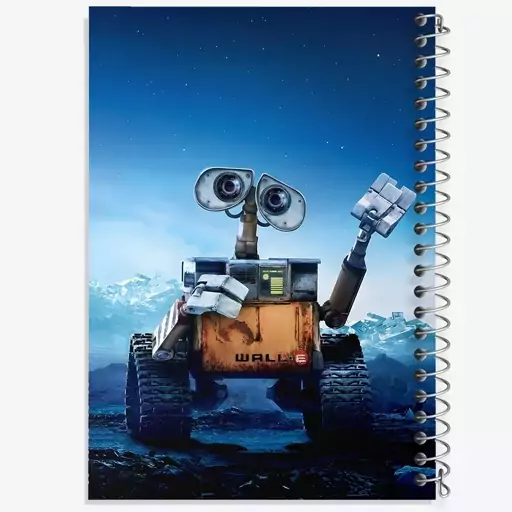 دفتر نقاشی 50 برگ خندالو طرح وال ای (WALL-E) کد F1377