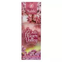 عود دست ساز هندی Exotic Flower Valley برند Nabila (عود دشت گل نابیلا)