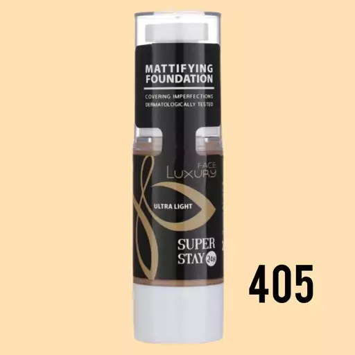 کرم پودر لاکچری فیس مدل Light Matte حجم 35 میلی متر شماره 405