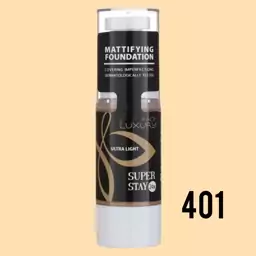 کرم پودر لاکچری فیس مدل Light Matte حجم 35 میلی متر   شماره 401