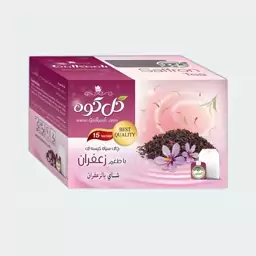 دمنوش چای زعفران گل کوه (15عددی)