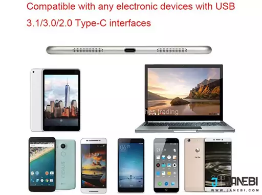 تبدیل اصلی میکرو یو اس بی به تایپ سی هواوی Huawei Micro USB To Type C