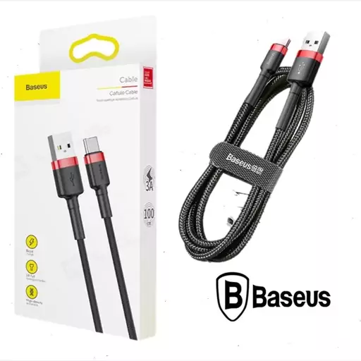 کابل تبدیل USB به USB-C بیسوس مدل CATKLF-B91 طول 1 متر