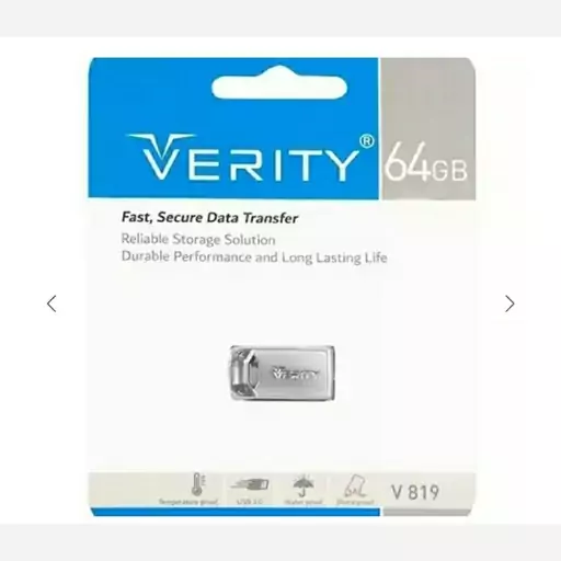 فلش 64 گیگ وریتی Verity V819 USB3.0