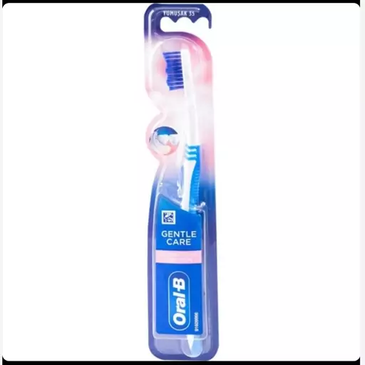 مسواک اورال بی Oral B مدل Gentle Care برای دندانهای حساس با برس نرم