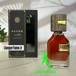 عطر ادکلن عربی صاحب قهوه ای ارض الزعفران Saheb Ard Al Zaafaran