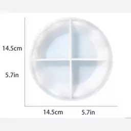 قالب دایره سیلیکونی برای پودر سنگ