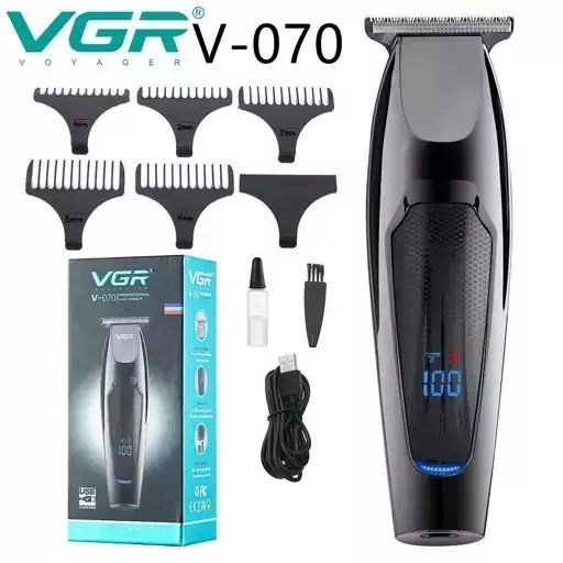 ماشین اصلاح خط زن و صفرزن موتور توربو VGR مدل V-070 اصلی ریش تراش،خط زن،حجم زن وی جی آر VGR v-070 اصل موزن موزر صفرزن