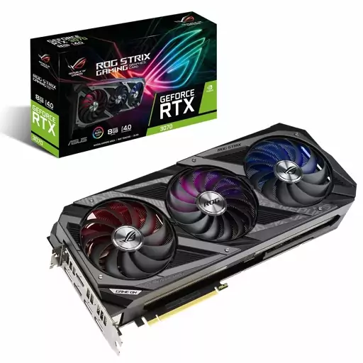 کارت گرافیک ASUS ROG RTX 3070 8G ایسوس