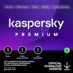 Kaspersky Premium آنتی ویروس یک دیوایس بمدت یکسال