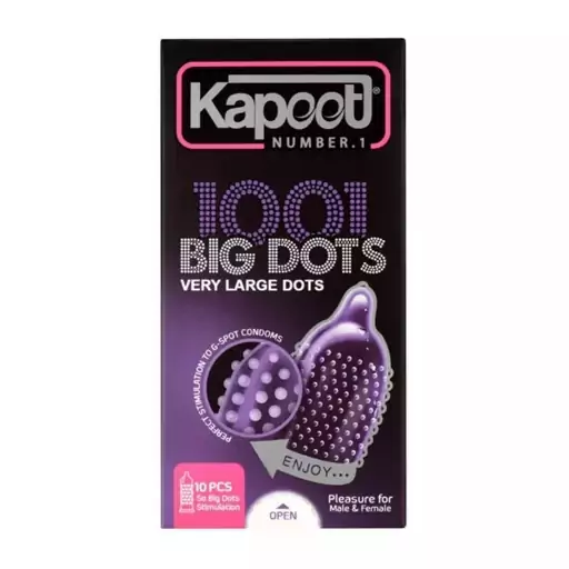 کاندوم خار درشت BIG DOTS کاپوت