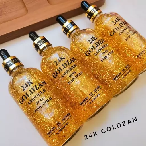 سرم طلا گلدزان کره ای غلظت بالا 24k Goldzan